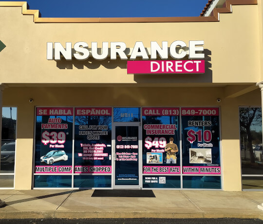 Insurance Direct Tampa, FL Office